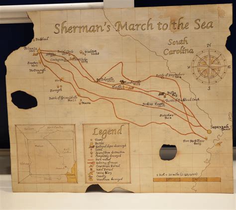 Shermans March to the Sea Map by Dioxim on DeviantArt