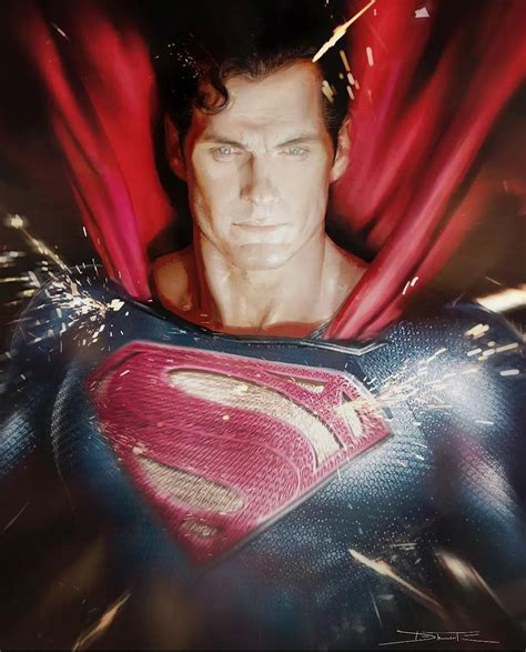 [Fan art] Henry Cavill Superman tribute by the super talented Datrintiart : r/DCcomics