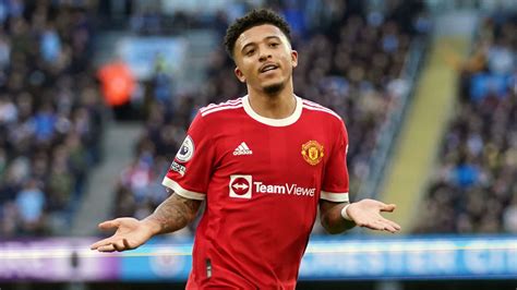 Jadon Sancho approaching best Manchester United form, says Ralf ...