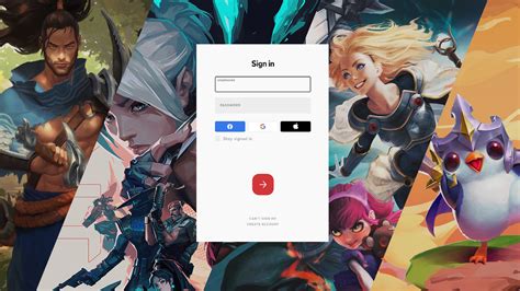 Social Sign-In is Here | Riot Games