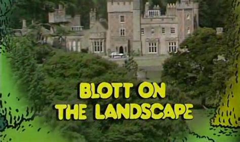 Blott on the Landscape (1985) — Art of the Title