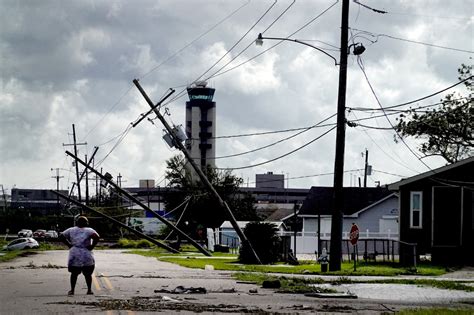Photos: Hurricane Ida makes landfall in Louisiana on 16th anniversary of Hurricane Katrina ...
