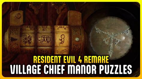 Resident Evil 4 Remake - Village Chief's Manor Puzzle Guide (Cupboard Lock and Crystal Door ...