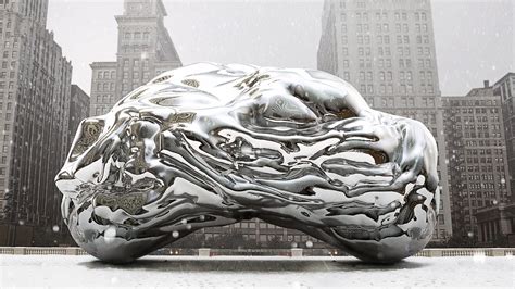 Frigid Chicago Bean Shrivels Up From Below-Zero Temperatures