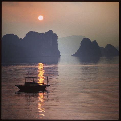 Sunrise over Halong Bay Vietnam holiday 2013 | Vietnam holidays, Halong bay vietnam, Vietnam