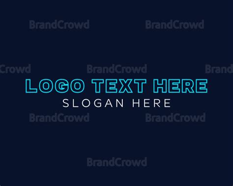 Neon Tech Business Logo | BrandCrowd Logo Maker