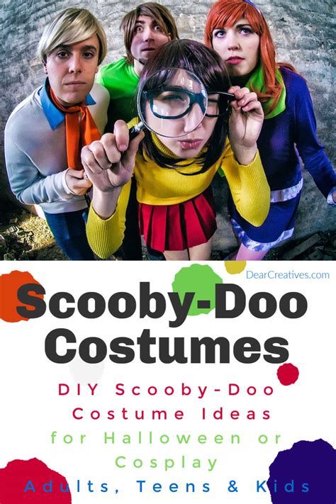 Scooby Doo Costumes - DIY Scooby Doo Character Costumes Dear Creatives