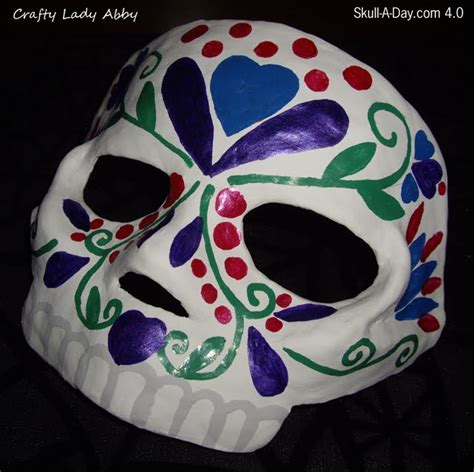 Skull-A-Day 4.0 - Tutorial - #31: Sugar Skull Mask