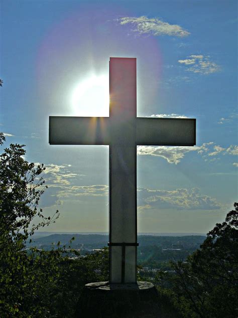 Mount Sequoyah cross | Sequoyah, Places to travel, Birds eye view