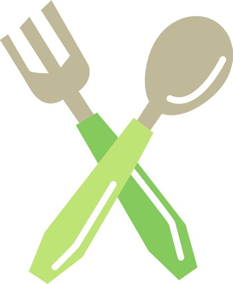 Clip Art Fork And Spoon Clip Art Library - vrogue.co