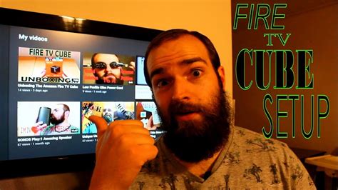 Amazon Fire TV Cube First Time Setup - YouTube