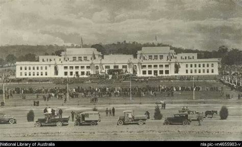 Old Parliament House in Canberra opening ceremony in 1927.A♥W ...