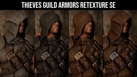 Thieves Guild Armors Retexture SE at Skyrim Special Edition Nexus - Mods and Community