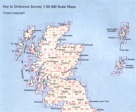 Ordnance Survey Maps of Scotland