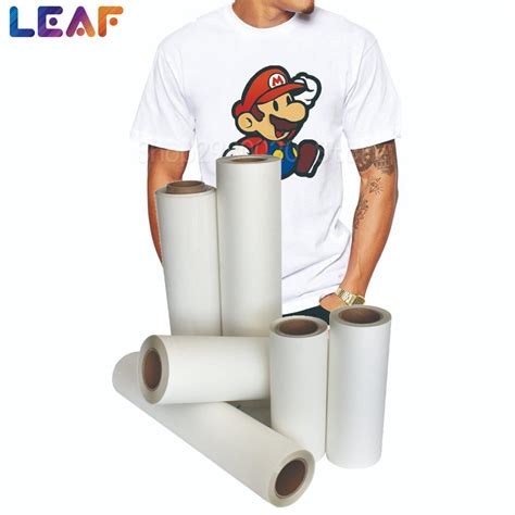 Leaf DTF Transfer Hot Melt Adhesive Film for Digital DTF Printer Heat ...