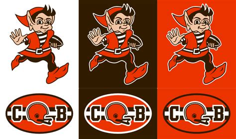 Cleveland Browns: Brownie the Elf - Concepts - Chris Creamer's Sports ...