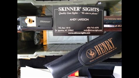 Installation and Sighting In A Skinner Rimfire Rail Mount Peep Sight - YouTube