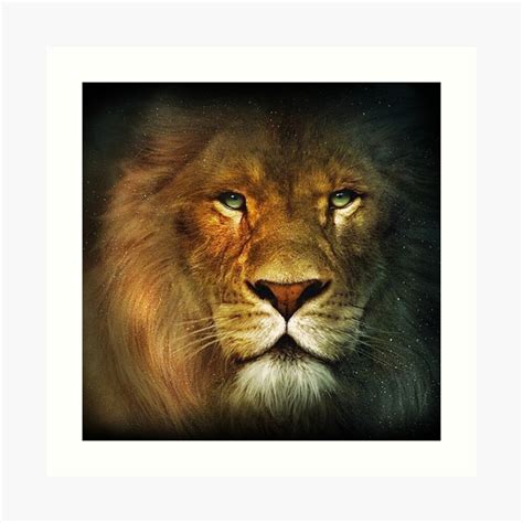 "Narnia Lion" Art Print by Persiperant | Redbubble