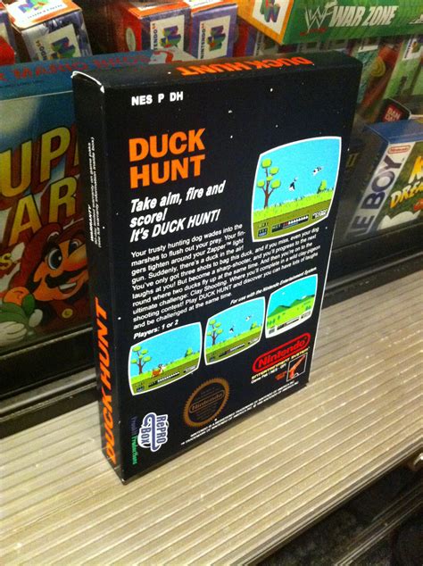 NES Duck Hunt BoxBox My Games! Reproduction game boxes