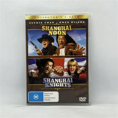 SHANGHAI NOON SHANGHAI Knights Jackie Chan Owen Wilson DVD Movie Free ...