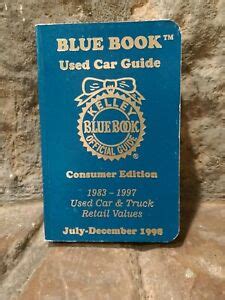 Kelley Blue Book Official Used Car Guide Jul-Dec 1998 Car & Truck Retail Values 9781883392208 | eBay