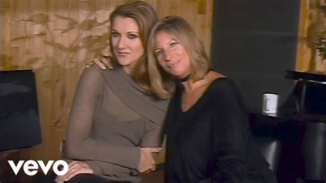 Barbra Streisand, Céline Dion - "Tell Him" - Behind-the-scenes Interview Acordes - Chordify