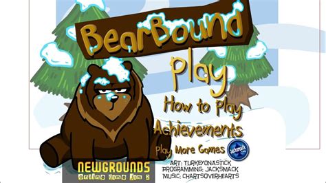 BearBound (Newgrounds Game Jam) Flash Game Walkthrough, All Endings ...