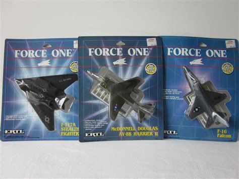 Ertl Force One Diecast Metal Planes Stealth Fighter Falcon