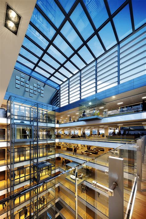 Corporate Atrium - Dusk | Peter Letten - CGarchitect - Architectural Visualization - Exposure ...