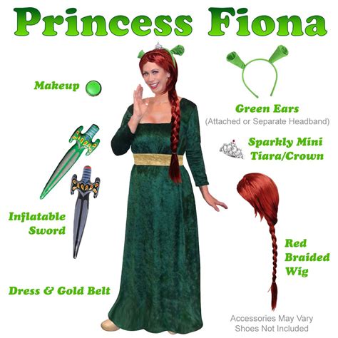 Shrek And Fiona Costume, Fiona Shrek, Shrek Costume, Diy Costumes, Adult Costumes, Cosplay ...