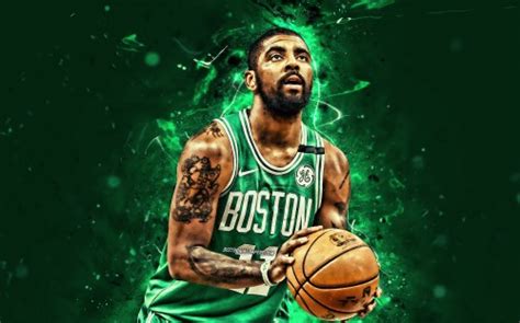 Kyrie Irving, Green Stone, Boston Celtics, Nba, Basketball - Kyrie ...