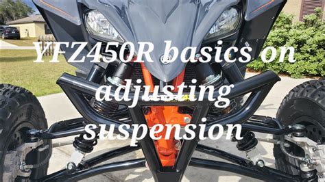 ATV basics on adjusting suspension - YouTube