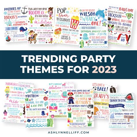 Trending Party Themes for 2023 - ashlynnelliff.com