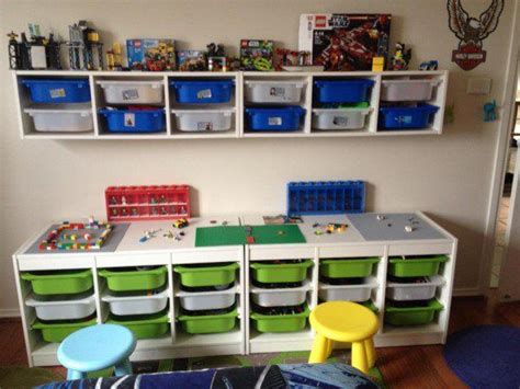 40+ Awesome Lego Storage Ideas | Lego room, Lego storage, Lego table diy