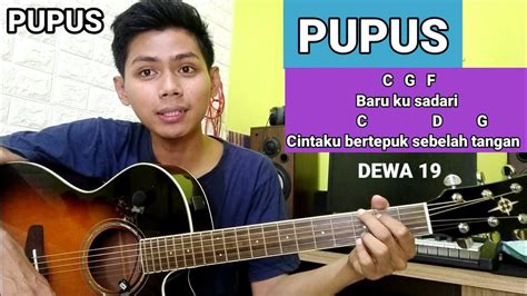 (Chord) Pupus - Dewa 19 | Tutorial Gitar Genjrengan - YouTube