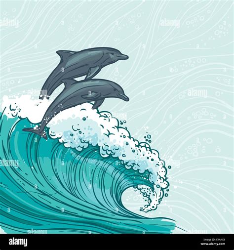 Sea waves background Stock Vector Image & Art - Alamy