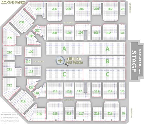 Sheffield Motorpoint Arena seat numbers detailed seating plan - MapaPlan.com