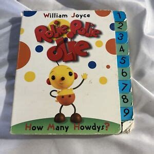 Rolie Polie Olie Board Book: How Many Howdys?: Tab Book by Joyce ...