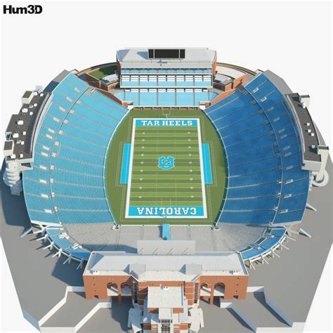 Kenan Memorial Stadium 3D model - Architecture on Hum3D