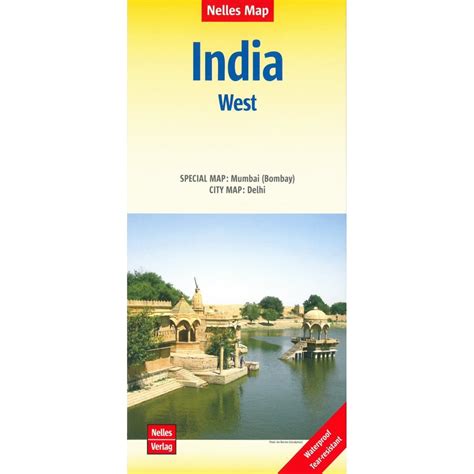 India West Map - Nelles Guides & Maps