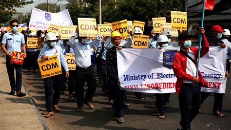 Myanmar Civil Disobedience Movement ‘losing steam’ amid junta crackdowns — Radio Free Asia