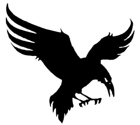 raven flight silhouette | LOGOS | Pinterest | Staff Directory, Raven and Silhouette