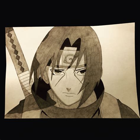 Itachi Drawing Tutorial