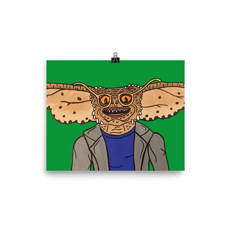 Gremlins 2 Brain Art Print Poster - Etsy