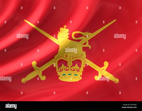 British army flag hi-res stock photography and images - Alamy