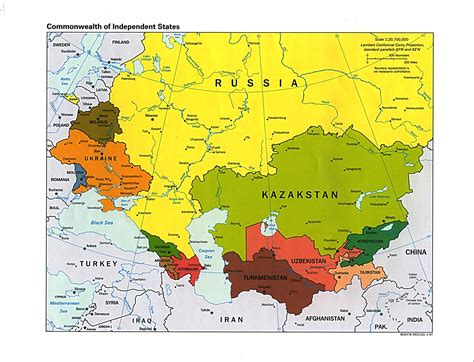 Russia and the Former Soviet Republics Maps - Perry-Castañeda Map Collection - UT Library Online