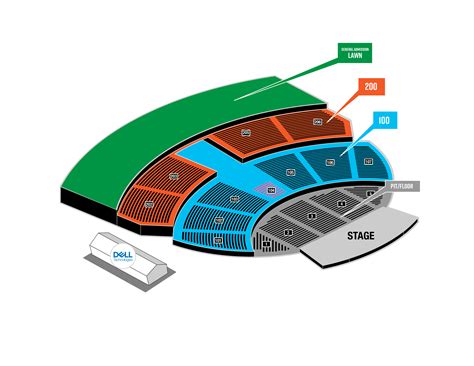 Venue Map | Germania Insurance Amphitheater