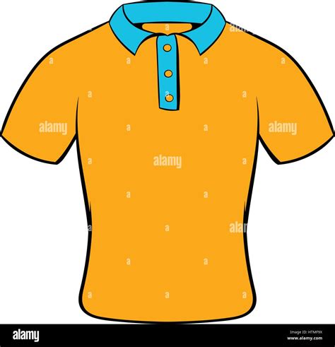 Mens polo shirt icon cartoon Stock Vector Image & Art - Alamy