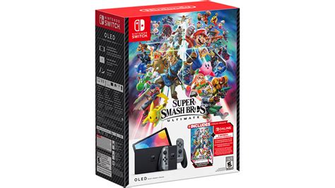 Nintendo Switch™ – OLED Model – Super Smash Bros.™ Ultimate Bundle ...