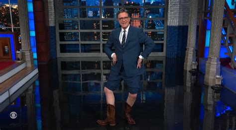 Stephen Colbert roasts DeSantis for cowboy boot ‘costume’